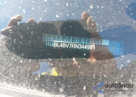 2024 Nissan Altima S Fwd from USA, damaged, VIN 1N4BL4BV7RN344981